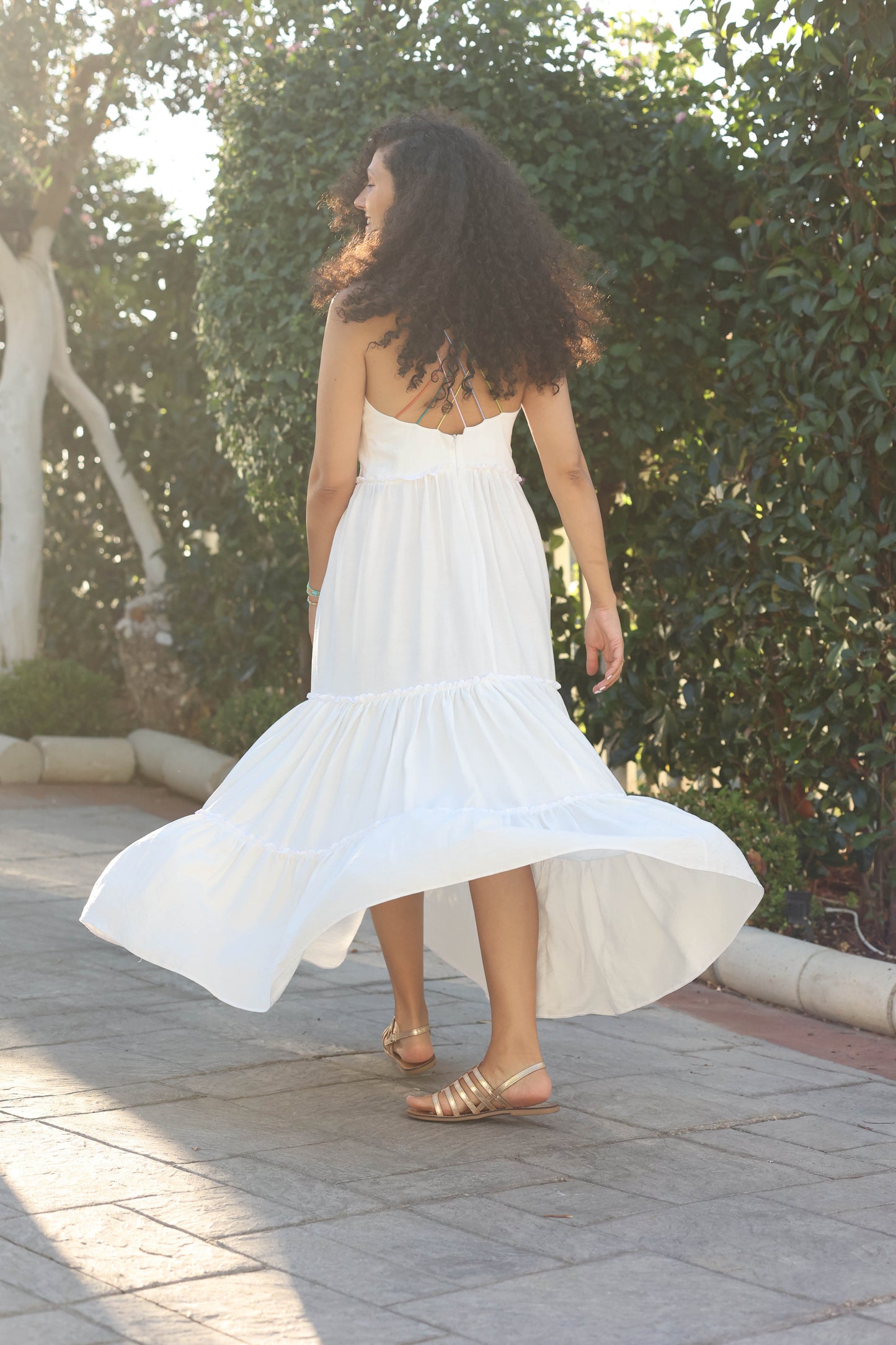 White Calla Lily Dress