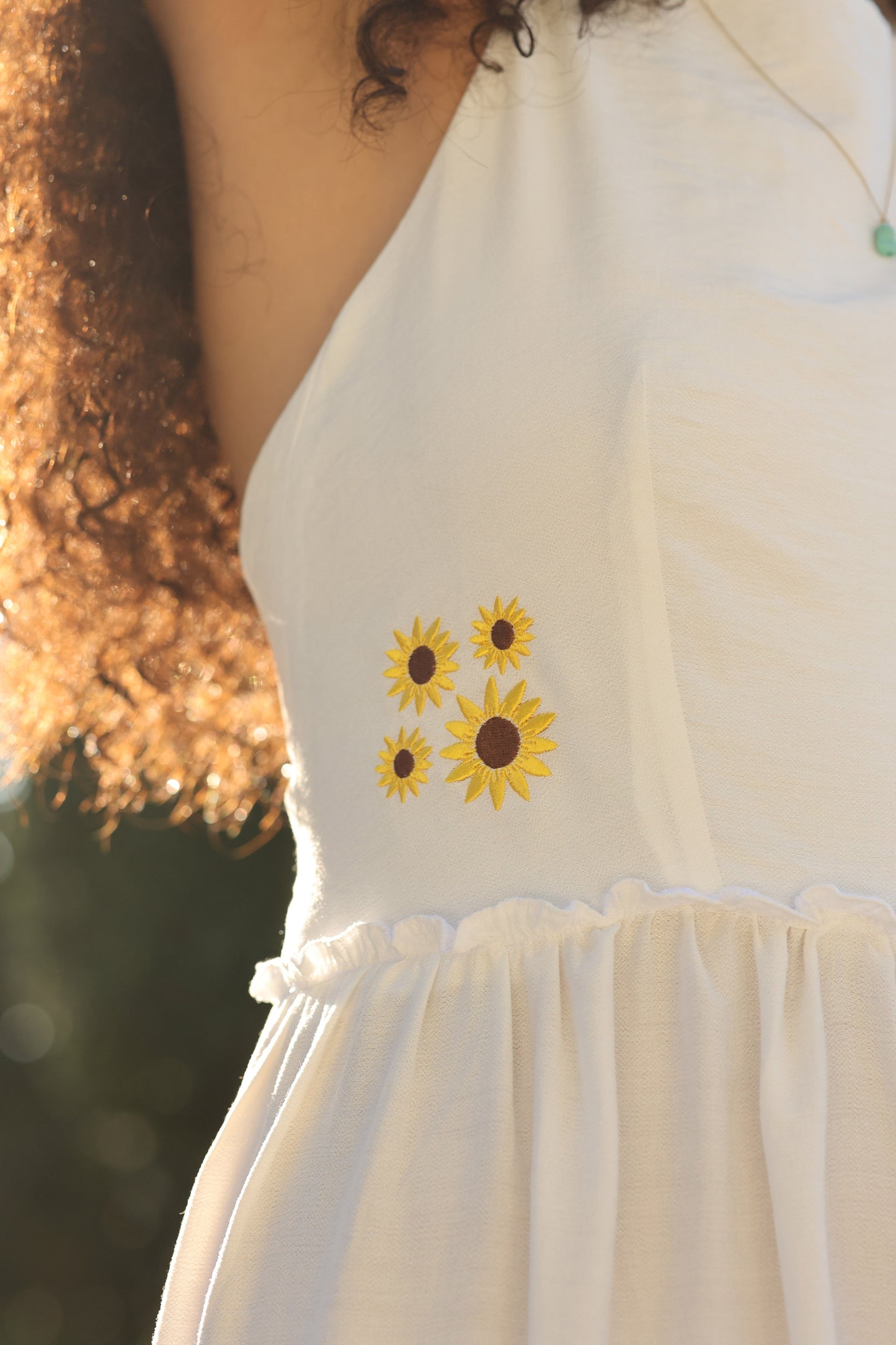 White Calla Lily Dress