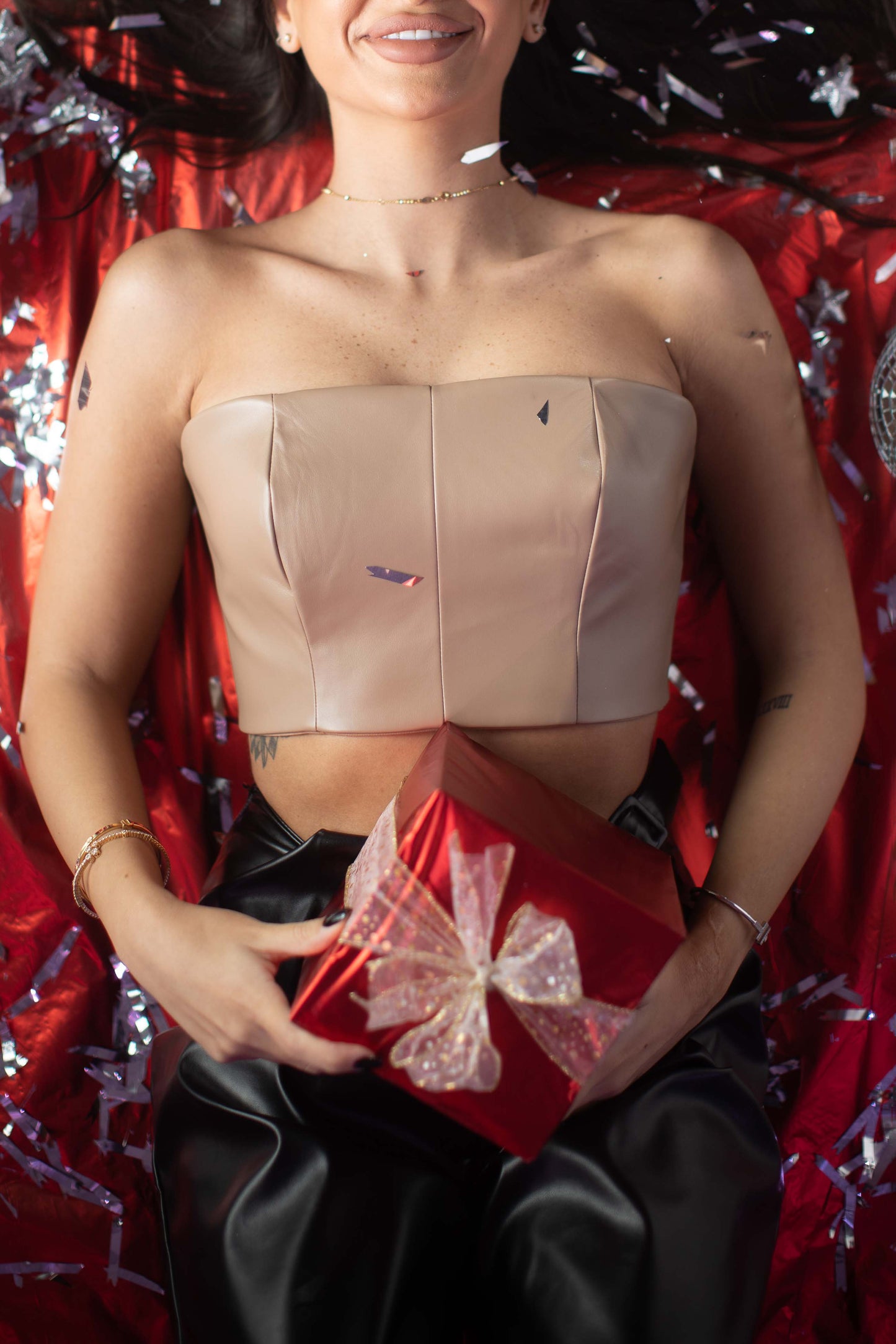 Amaryllis Crop Top